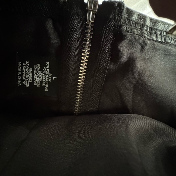 Say What faux leather bustier - Picture 10 of 11